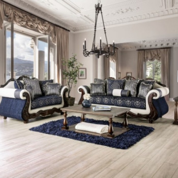 SM6444-SF-LV 2PC SETS NAVARRE SOFA + LOVESEAT