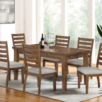 CM3259WN-T-7PC 7PC SETS RAPIDVIEW DINING TABLE + 6 SIDE CHAIRS