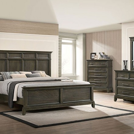 CM7221GY-CK-4PC 4PC SETS HOUSTON Cal.King BED