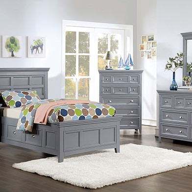 CM7413GY-T-5PC 5PC SETS CASTLILE Twin BED