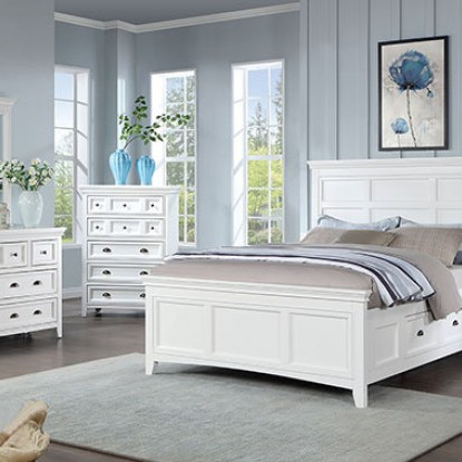 CM7413WH-Q-5PC 5PC SETS CASTILE Queen BED