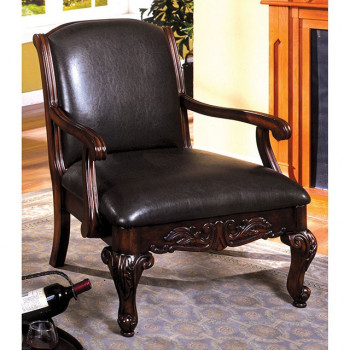 CM-AC6177-PU SHEFFIELD ACCENT CHAIR