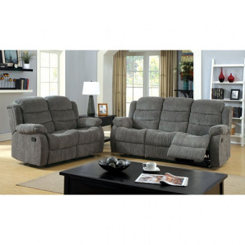 CM6173GY-SF-2PC 2PC SETS MILLVILLE MOTION SOFA + LOVE SEAT