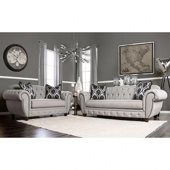 SM2291-SF-LV 2PC SETS VIVIANA SOFA + LOVE SEAT