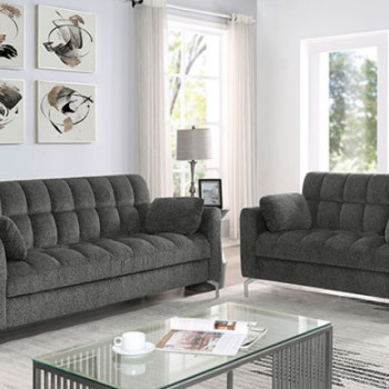 CM6259DG-2PC 2PC SETS LUPIN SOFA + LOVESEAT