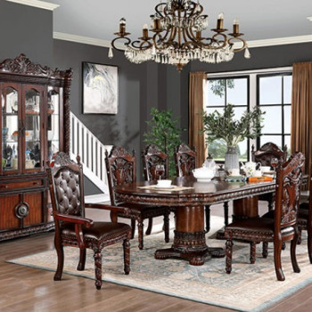 CM3144T-9PC 9PC SETS CANYONVILLE DINING TABLE