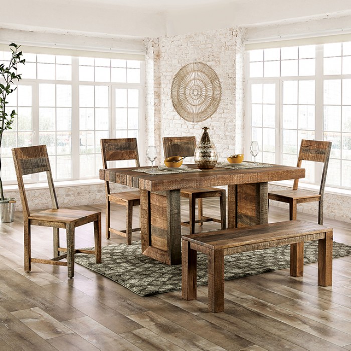 FOA51029-6PC 6PC SETS GALANTHUS DINING TABLE