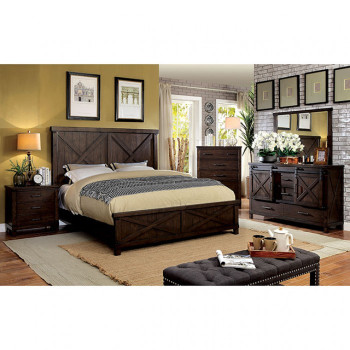 CM7734-Q-4PC 4PC SETS BIANCA QUEEN BED