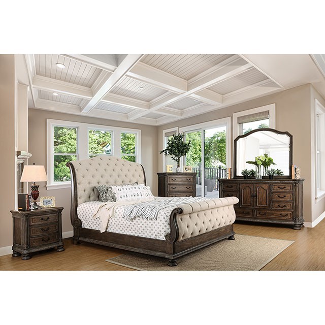CM7663-EK-4PC 4PC SETS LYSANDRA E.King BED