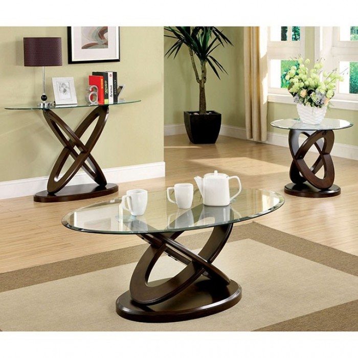 CM4401-3PK 3PC SETS ATWOOD Sofa Table + Coffee Table + End Table