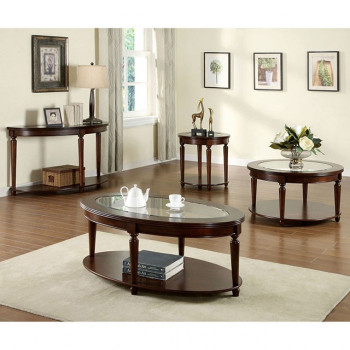 CM4131-3PK 3PC SETS GRANVIA Sofa Table + Coffee Table + End Table