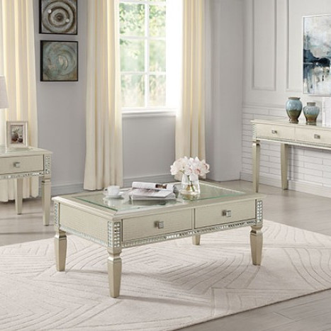CM4512-3PK 3PC SETS ADINA End Table + Sofa Table + Coffee Table