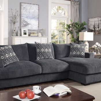 CM6587-SECT-L-R KAYLEE L-SECTIONAL W/ RIGHT CHAISE