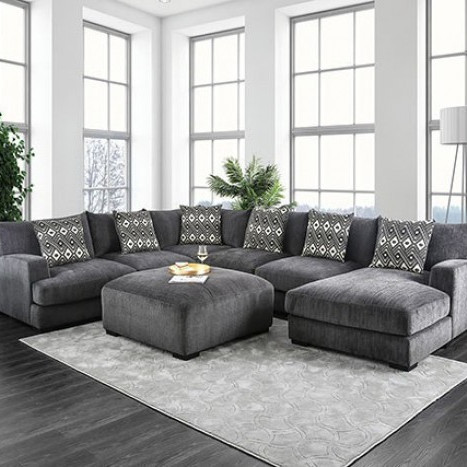 CM6587-SECT-R KAYLEE U-SECTIONAL W/ RIGHT CHAISE