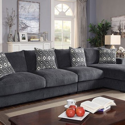 CM6587-SECT-LL-R KAYLEE LARGE L-SECTIONAL W/ RIGHT CHAISE