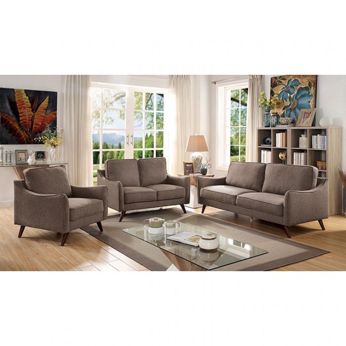 CM6971BR-SF-LV-CH 3PC SETS MAXIME SOFA + LOVESEAT + CHAIR