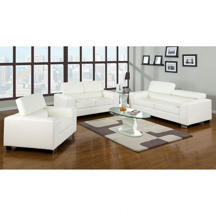 CM6336WH-S-L 2PC SETS MAKRI SOFA + LOVESEAT
