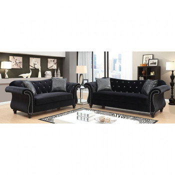 CM6159BK-SF-LV 2PC SETS JOLANDA SOFA + LOVE SEAT