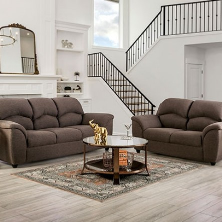 EM6720BR-SF-LV 2PC SETS MEYRIN SOFA + LOVESEAT