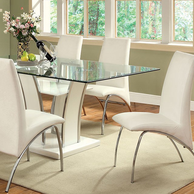 CM8372WH-T GLENVIEW 72" DINING TABLE
