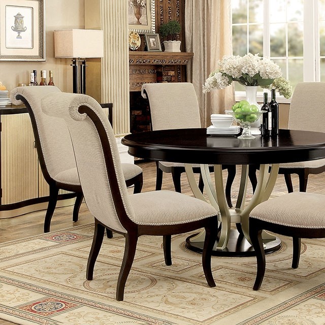 CM3353RT ORNETTE ROUND DINING TABLE