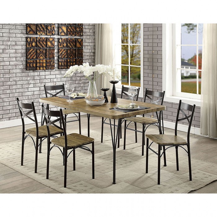 CM3279T-60-7PK BANBURY 7 PC. DINING TABLE SET