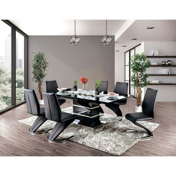 CM3650BK-T-7PC 7PC SETS MIDVALE DINING TABLE
