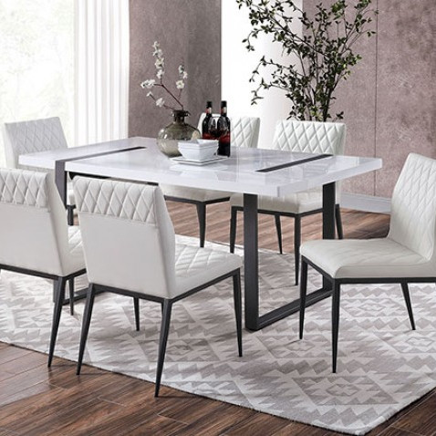 FOA3769T-7PC 7PC SETS ALESSIA DINING TABLE