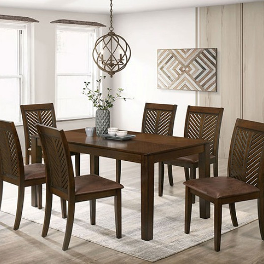CM3490T-7PC 7PC SETS GARNETT DINING TABLE