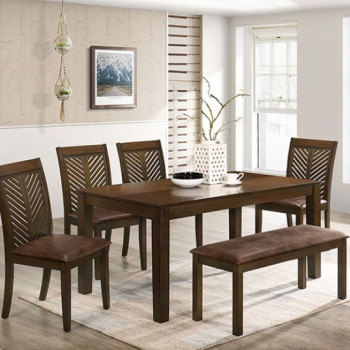 CM3490T-6PC 6PC SETS GARNETT DINING TABLE