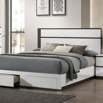 FOA7225WH-DR-Q BIRSFELDEN Queen BED