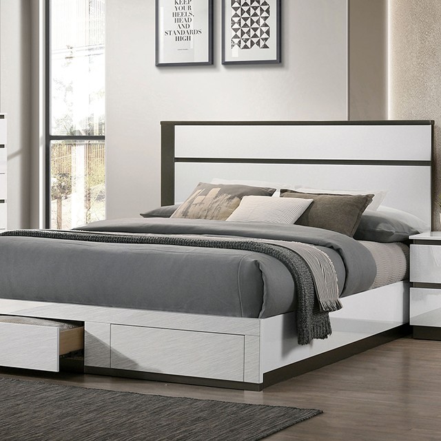 FOA7225WH-DR-Q BIRSFELDEN Queen BED