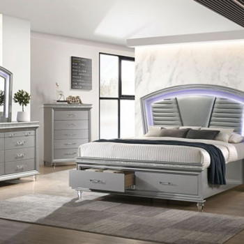 CM7899SV-Q-4PC 4PC SETS MADDIE Queen BED