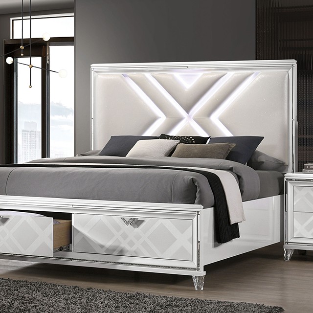 FOA7147WH-CK EMMELINE Cal.King BED