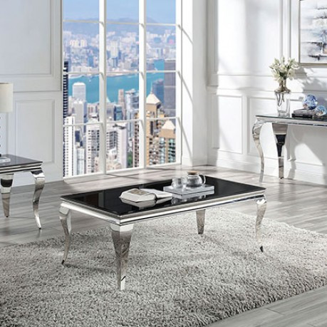 CM4903BK-3PC 3PC SETS WETZIKON Coffee Table + End Table + Sofa Table