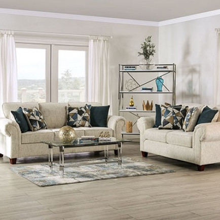 SM7749-2PC 2PC SETS DELGADA SOFA + LOVESEAT