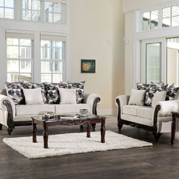 SM7756-2PC 2PC SETS CASSANI SOFA + LOVESEAT