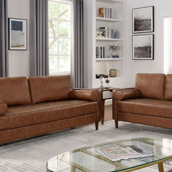 CM6452BR-2PC 2PC SETS HORGEN SOFA + LOVESEAT