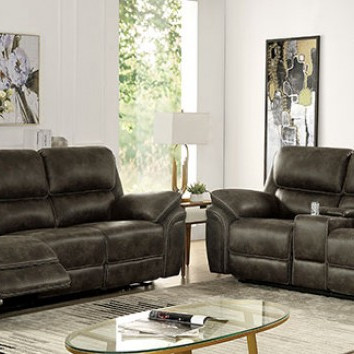 CM6083-2PC 2PC SETS TREDEGAR POWER SOFA + LOVESEAT