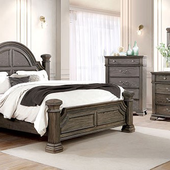 FOA7144GY-EK-4PC 4PC SETS PAMPHILOS E.King BED