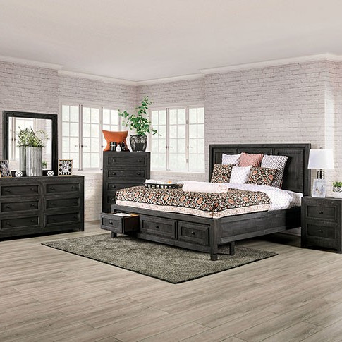 EM7074DG-Q-5PC 5PC SETS OAKRIDGE Queen BED