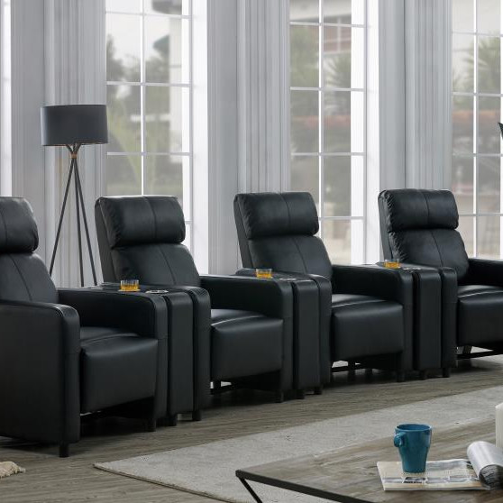 600181-S4A 7 PC 4-SEATER HOME THEATER
