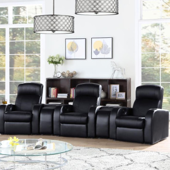 600001-S3A 5 PC 3-SEATER HOME THEATER