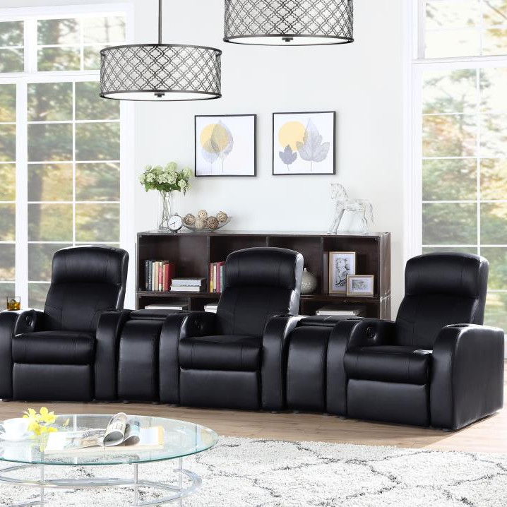 600001-S3A 5 PC 3-SEATER HOME THEATER