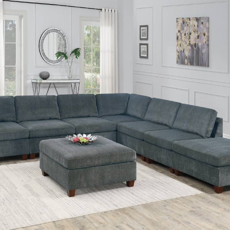826 Modular Sectional 8 PCS SET(F6817X2+F6818X4+F6819X2)