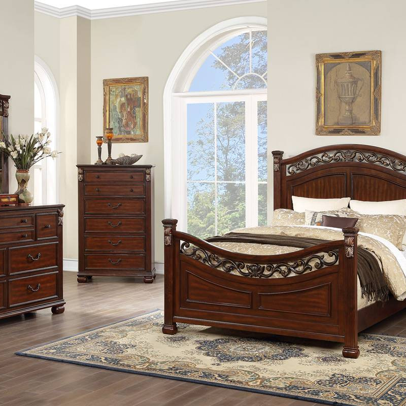 F9584EK-4PC 4PC SETS Eastern King Bed