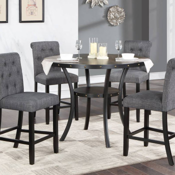 F2517-5PC1 5PC SETS Counter Height Table + 4 Chairs