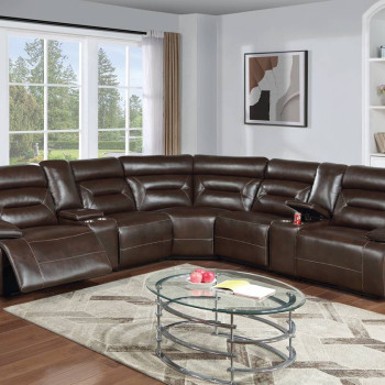 F86630 3-Piece Reclining Sectional Set