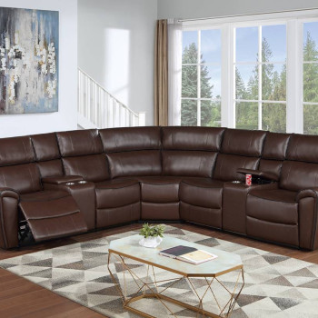 F8130 3-Piece Reclining Sectional Set