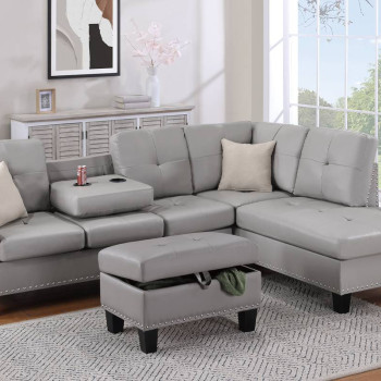 F8889 3-PCS SECTIONAL